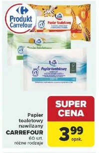 Papier toaletowy nawilżany Carrefour