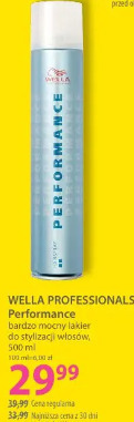 Wella Professionals Performance bardzo mocny lakier do stylizacji włosów