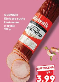 Olewnik Kiełbasa sucha krakowska z szynki