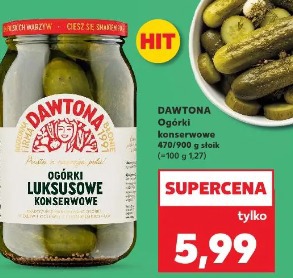 Dawtona Ogórki luksusowe konserwowe