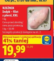 Rzeźnik Indyk – filet z piersi, XXL