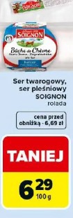 Ser twarogowy, ser pleśniowy SOIGNON rolada