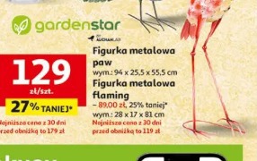 Figurka metalowa paw Gardenstar