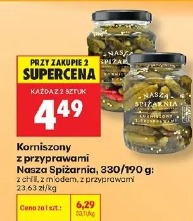 Korniszony z przyprawami Nasza Spiżarnia