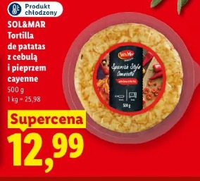 Sol&Mar Tortilla de patatas z cebulą i pieprzem cayenne