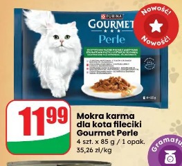Mokra karma dla kota fileciki Gourmet Perle