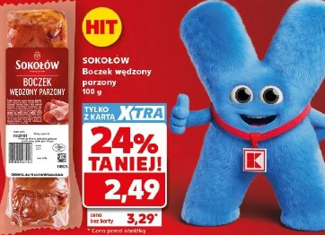 Sokołów Boczek wędzony parzony