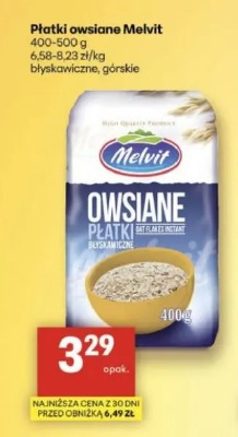 Płatki owsiane Melvit