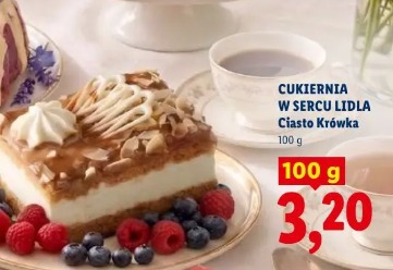 Cukiernia w sercu Lidla Ciasto Krówka