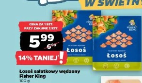 Łosoś sałatkowy wędzony Fisher King