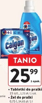 Tabletki do pralki Żel do pralki Calgon