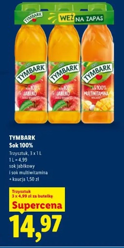 Tymbark Sok 100%