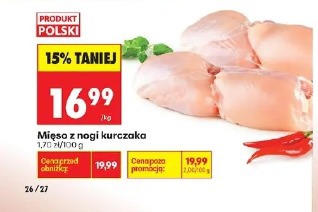 Mięso z nogi kurczaka