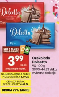 Czekolada Dolcetta