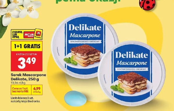 Serek Mascarpone Delikate