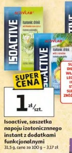 Isocative, saszetka napoju izotonicznego instant z dodatkami funkcjonalnymi