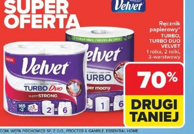 Ręcznik papierowy TURBO, TURBO DUO VELVET