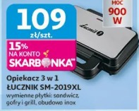 Opiekacz 3 w 1 Łucznik SM-2019XL