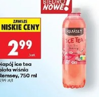 Napój ice tea biała wiśnia Remsey
