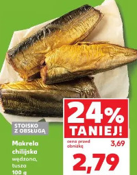 Makrela chilijska wędzona