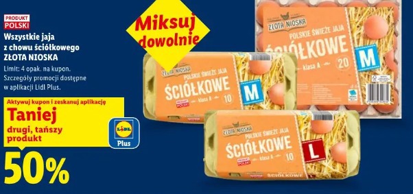 Wszystkie jaja z chowu ściółkowego