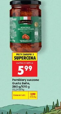 Pomidory suszone Gusto Bello