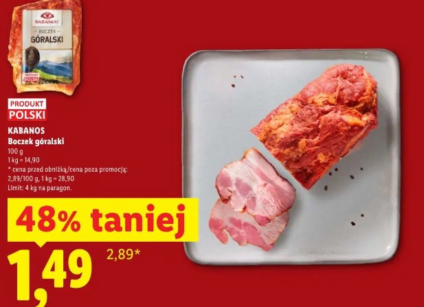 Kabanos Boczek góralski