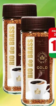 Kawa rozpuszczalna Rio de Brass Gold