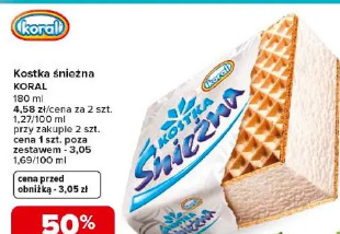 Kostka śnieżna Koral