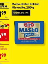 Masło ekstra Polskie Mlekovita