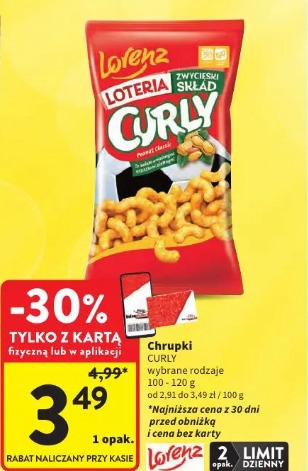 Chrupki CURLY