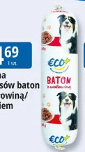 Eco+ Karma dla psów baton z wołowiną/drobiem