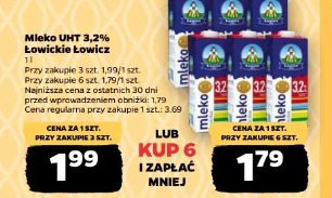 Mleko UHT 3,2% Łowickie Łowicz