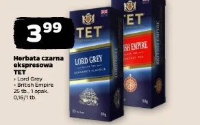 Herbata czarna ekspresowa Tet