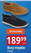 Buty męskie Forty skórzane