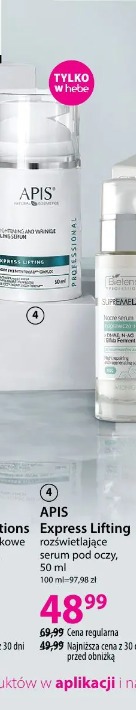 APIS Express Lifting rozświetlające serum pod oczy
