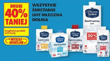 Wszystkie śmietanki UHT Mleczna Dolina