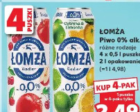 Łomża Piwo 0% alk.