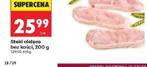 Steki cielęce bez kości