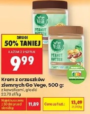 Krem z orzeszków ziemnych Go Vege