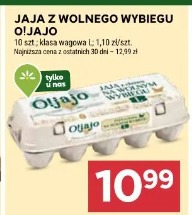 Jaja z wolnego wybiegu O!Jajo