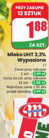 Mleko UHT 3,2% Wypasione