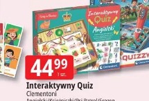 Interaktywny Quiz Clementoni Angielski/Księżniczki/Psi Patrol/Frozen