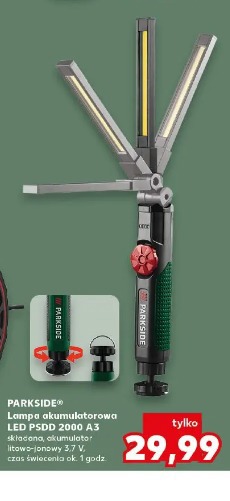 Parkside Lampa akumulatorowa LED PSDD 2000 A3