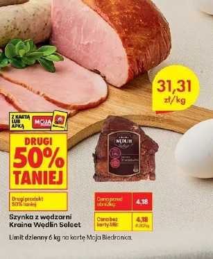 Szynka z wędzarni Kraina Wędlin Soloect