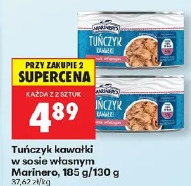 Tuńczyk kawałki w sosie własnym Marinero