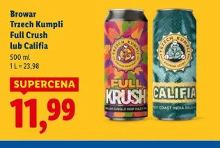 Browar Trzech Kumpli Full Crush lub Califia