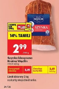 Szynka klasyczna Kraina Wędlin