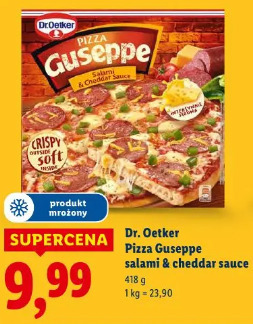 Dr. Oetker Pizza Giuseppe salami & cheddar sauce