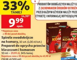 Spirale owadobójcze na komary Arox